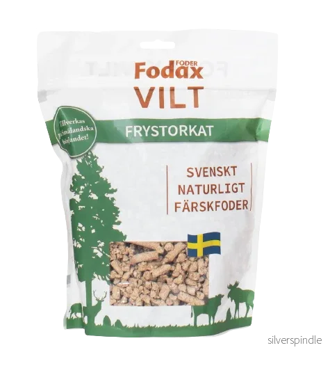 Fodax Vilt – Frystorkad 300g