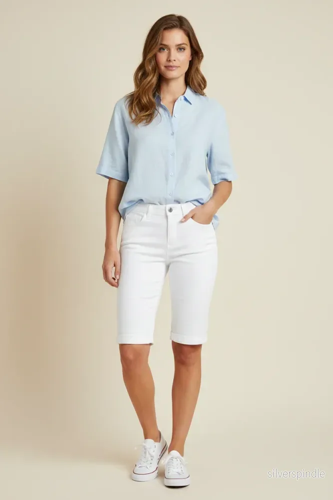 JUST JUTE LONG SHORTS