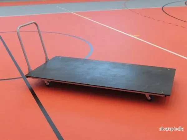 Transportvagn gymnasitkmattor-Horisontellt