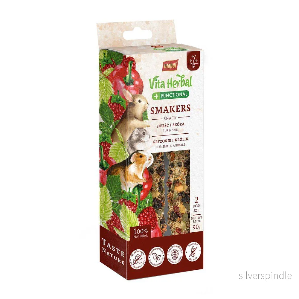 Vita Herbal Functional Smakers Fur And Skin 90g Vita Herbal Functional Smakers Fur And Skin 90g