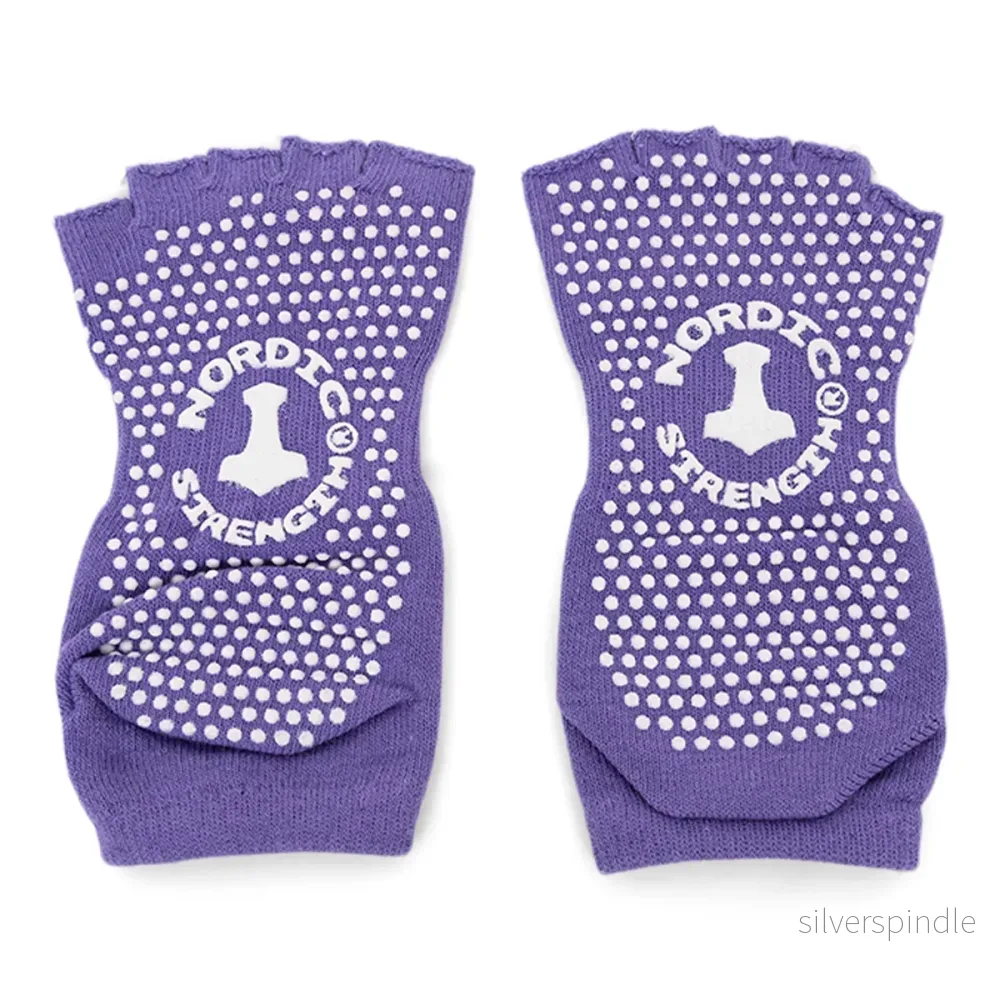 Yoga strumpor - Lila (Onesize)