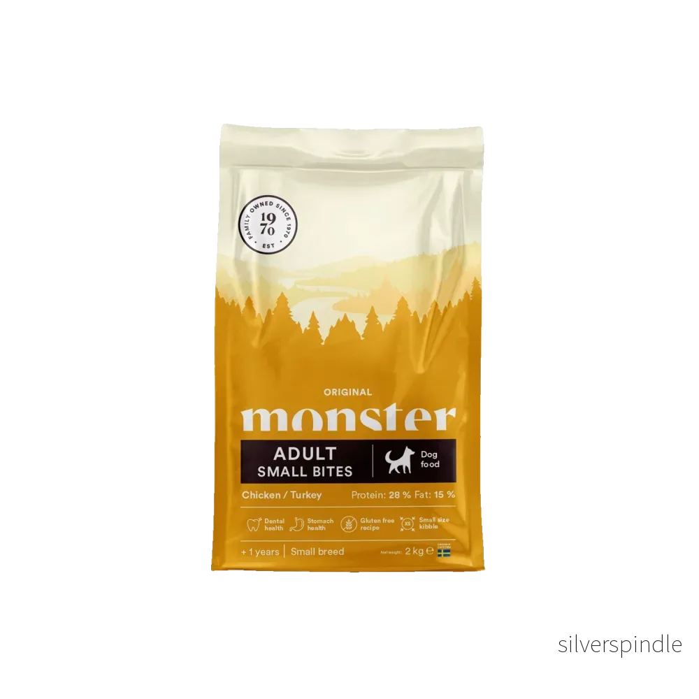 Monster Hund Original Adult Small Bites Chicken/Turkey 12 kg