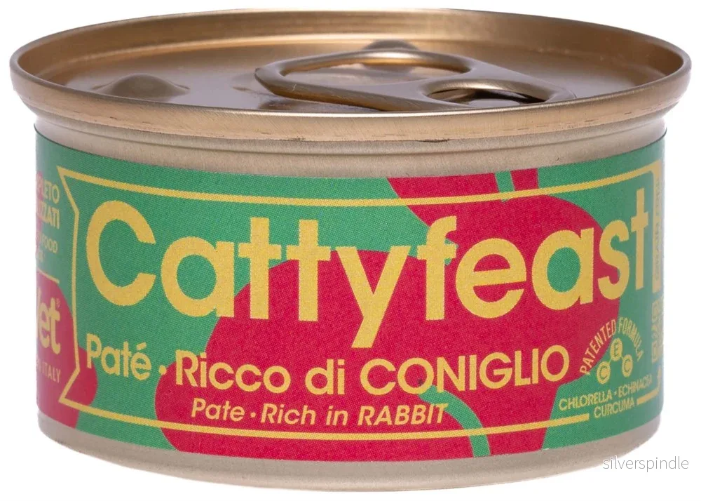 Fidovet CattyFeast Sterilised, paté, rabbit, 85 g Fidovet CattyFeast Sterilised, paté, rabbit, 85 g