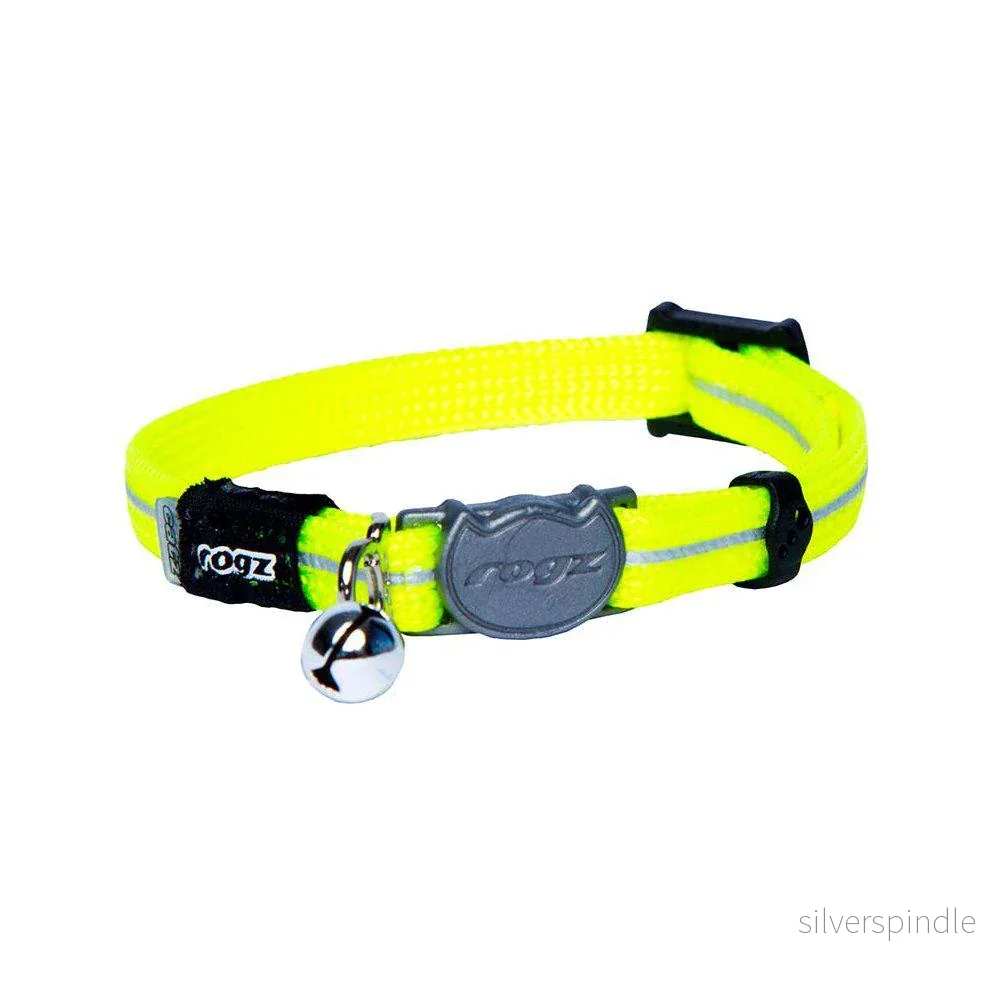 Rogz Alleycat Halsband Xs Gul Rogz Alleycat Halsband Xs Gul