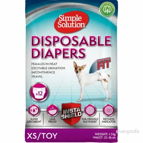 SIMPLE SOLUTION ENGÅNGSBLÖJA XS 12ST SIMPLE SOLUTION ENGÅNGSBLÖJA XS 12ST