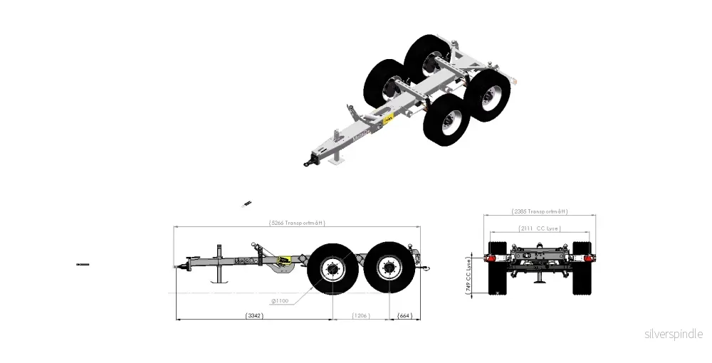 MetaQ41 chassi 385/65x22,5 - Bild 2