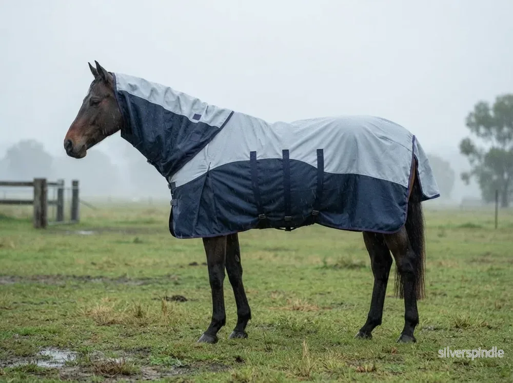 Flygpläd Rain med nackstycke och magförkläde - Bild 2