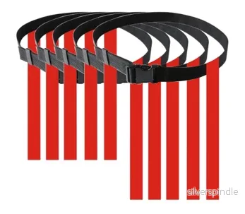 Flaggfotboll Tjuva Svans – Extra Tag Belts med kardborre, 5- eller 10-pack
