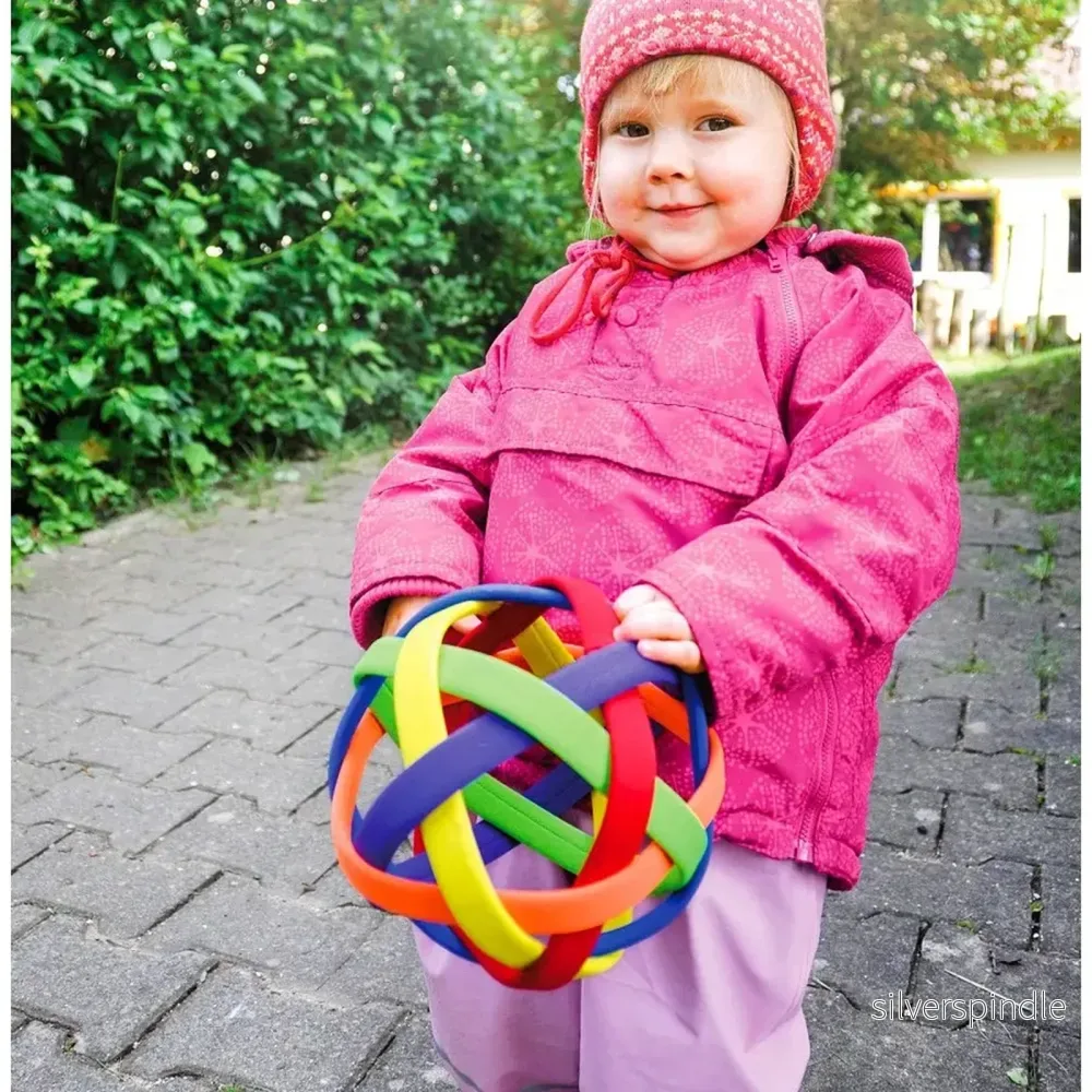Tumble Ball 18 cm – gripboll och motorikboll - Bild 3