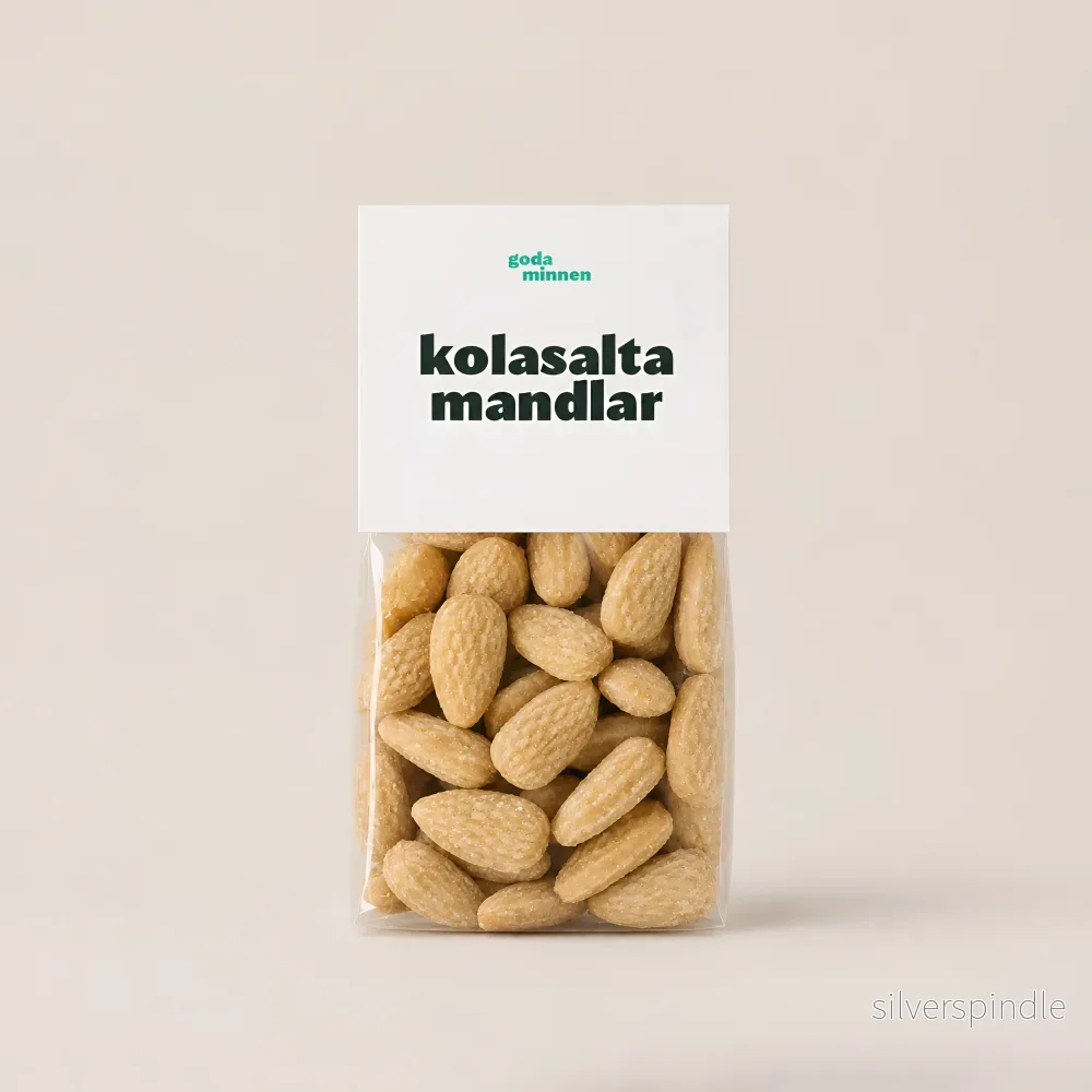 Goda Minnen Kolasalta Mandlar 150g