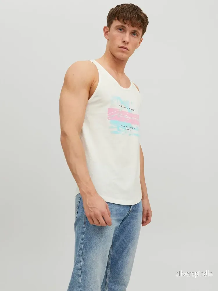 TULUM SKETCH LOOSE TANK TOP