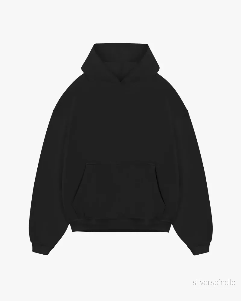 Great Things Take Time Hoodie Svart - Bild 2