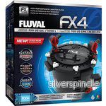 Ytterfilter Fluval Fx4 2650l/h 30w För Akv. < 1000l Ytterfilter Fluval Fx4 2650l/h 30w För Akv. < 1000l