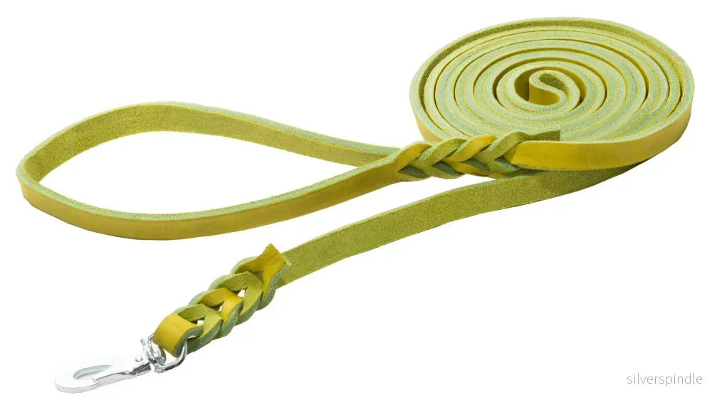 Läderkoppel 18mmx200cm Lime