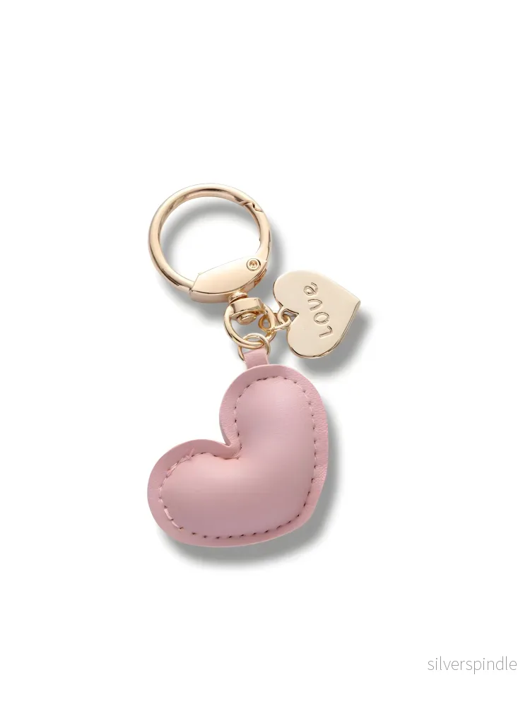 HEART-SHAPED KEYRING BAG DECOR HEART-SHAPED KEYRING BAG DECOR