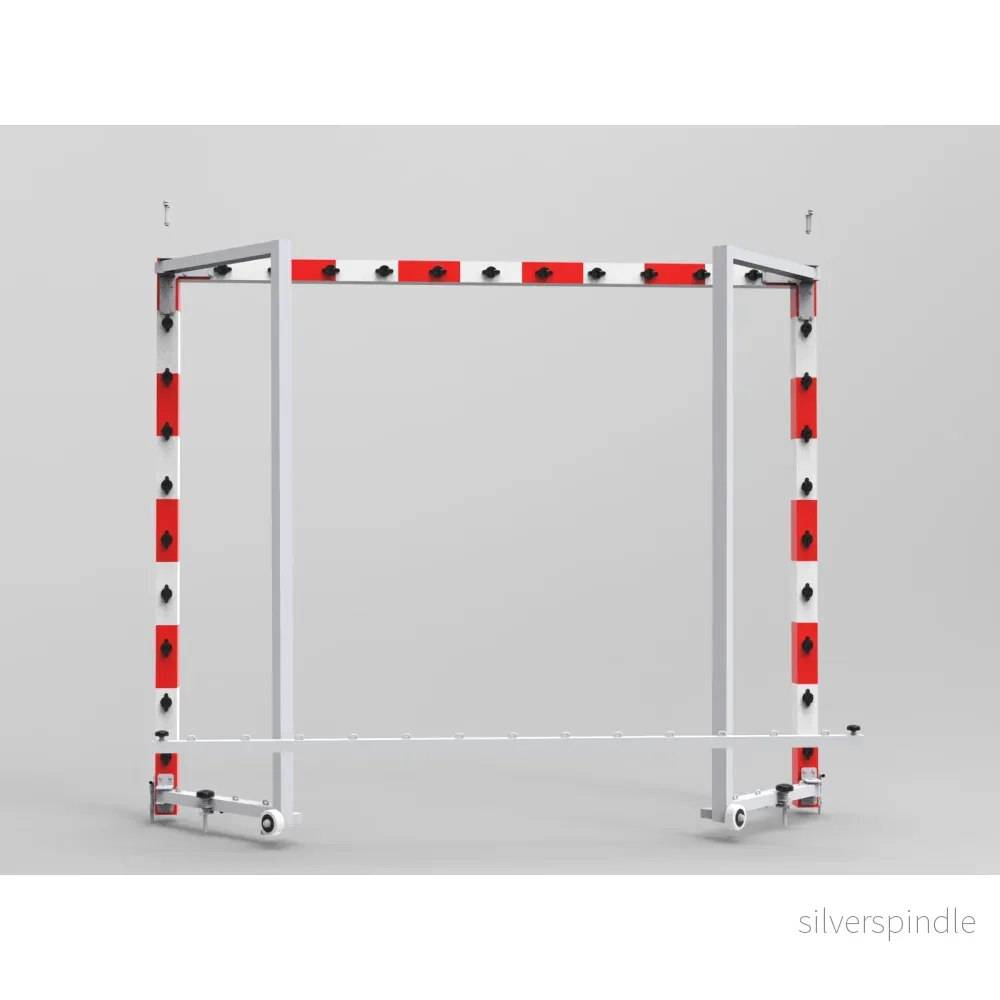Handbollsmål Nordic Mini 200 × 170 cm – Fristående med Träram - Bild 3
