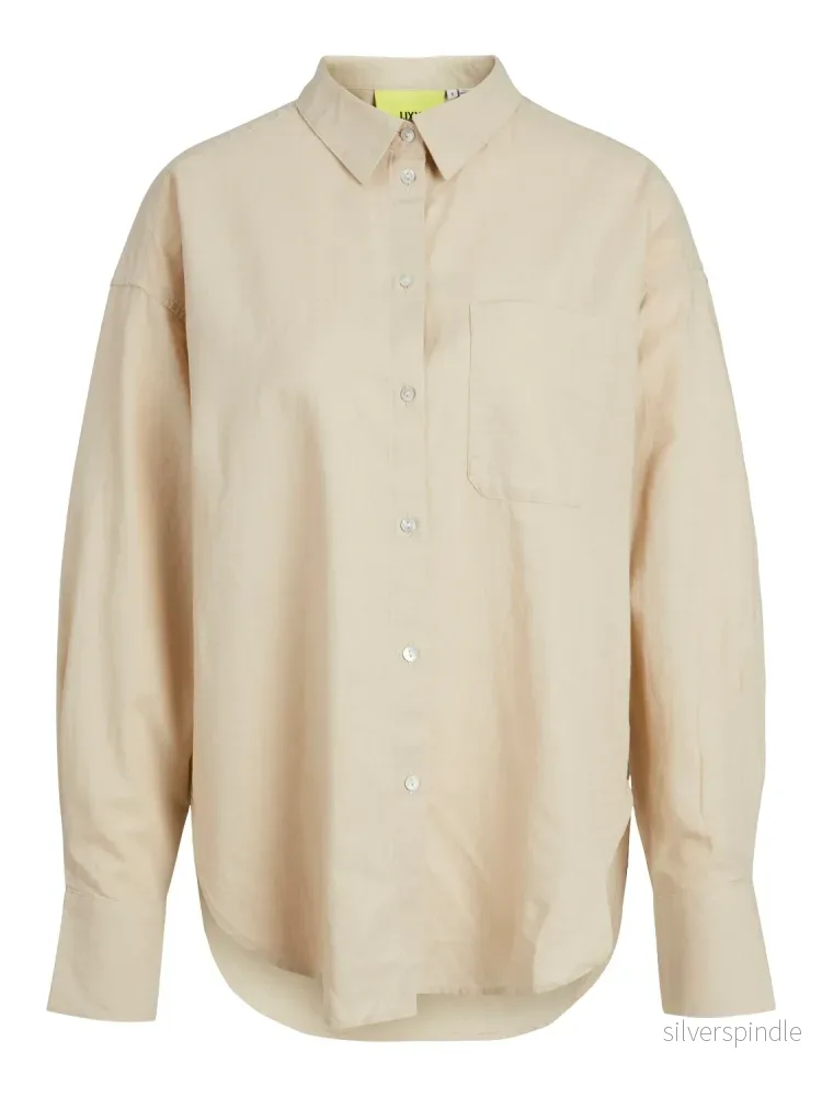 JAMIE LS LINEN BLEND SHIRT - Bild 3