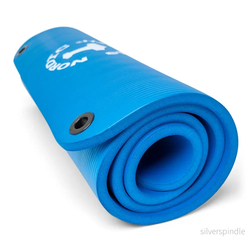 Träningsmatta blå och tjock - Nordic Strength - Bild 3