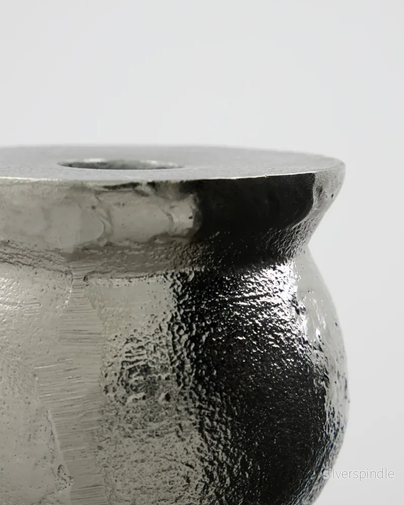 Ljusstake antiksilver classic L - Bild 3
