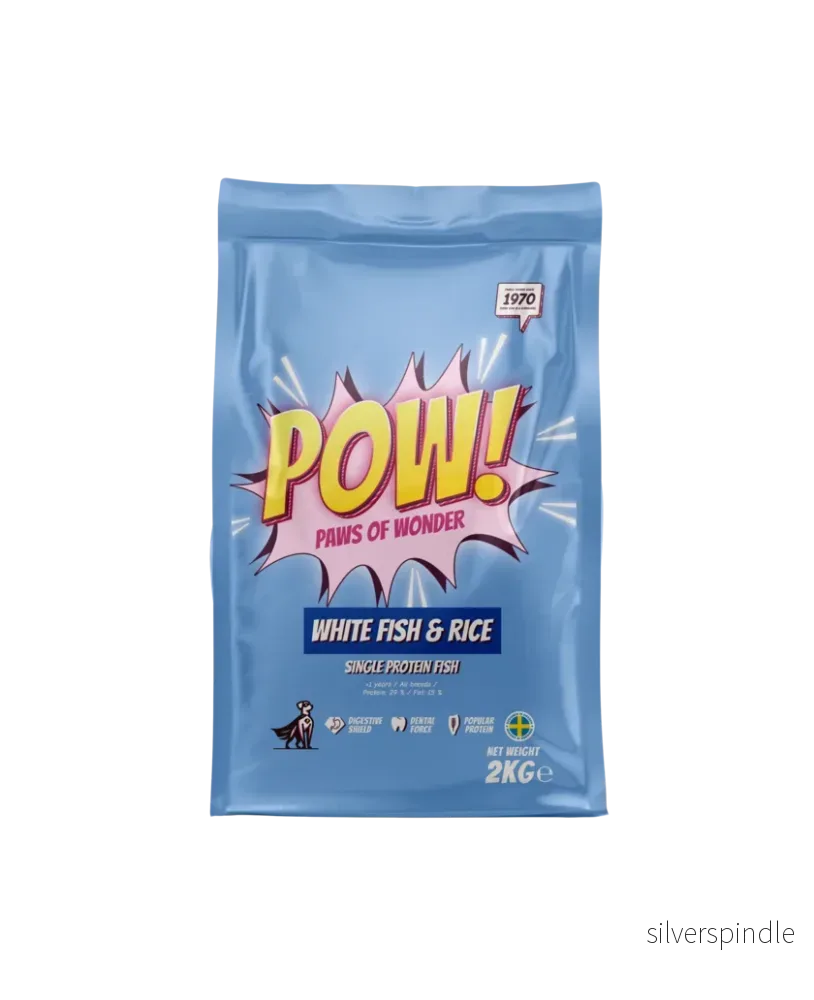 POW! Hund Adult White Fish 2 kg