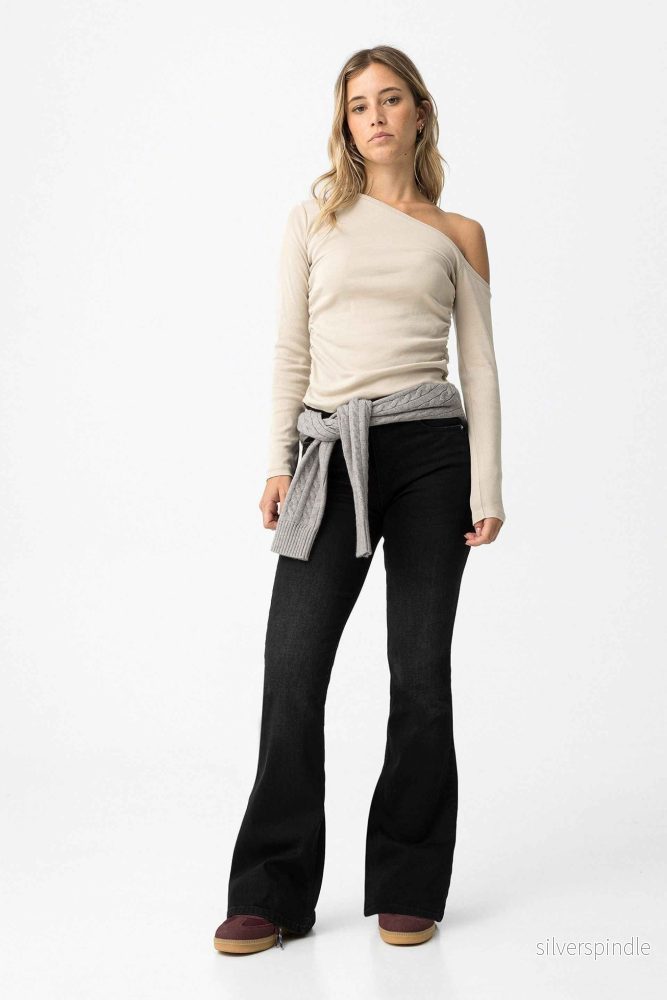 Bella Black Flare Jeans - Bild 2