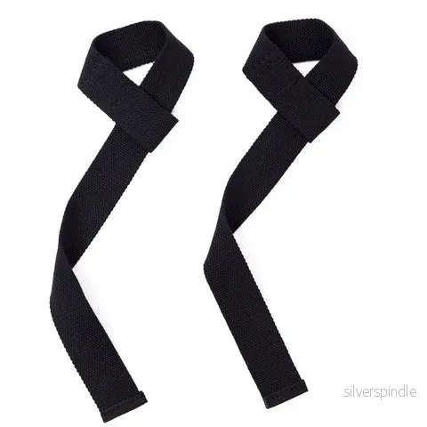 Billiga Lifting Straps Wrist Wraps Svart (2 st) – Nylon Billiga Lifting Straps Wrist Wraps Svart (2 st) – Nylon