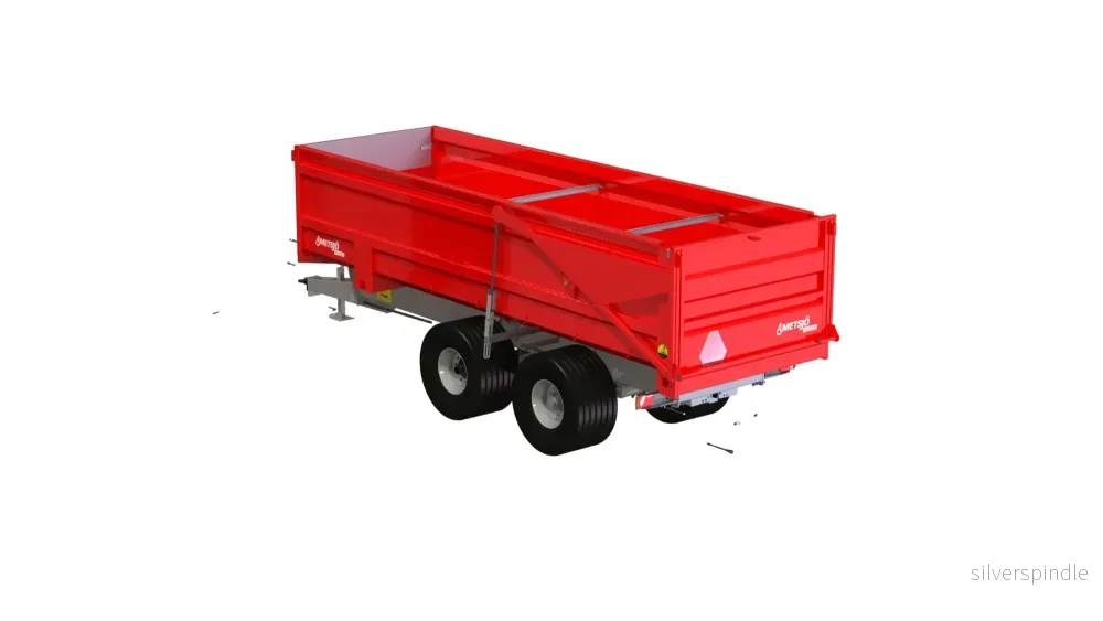 MQ75 2 axlad Fält L7500 H1500 B2550 26kbm 650/50x22,5 - Bild 3