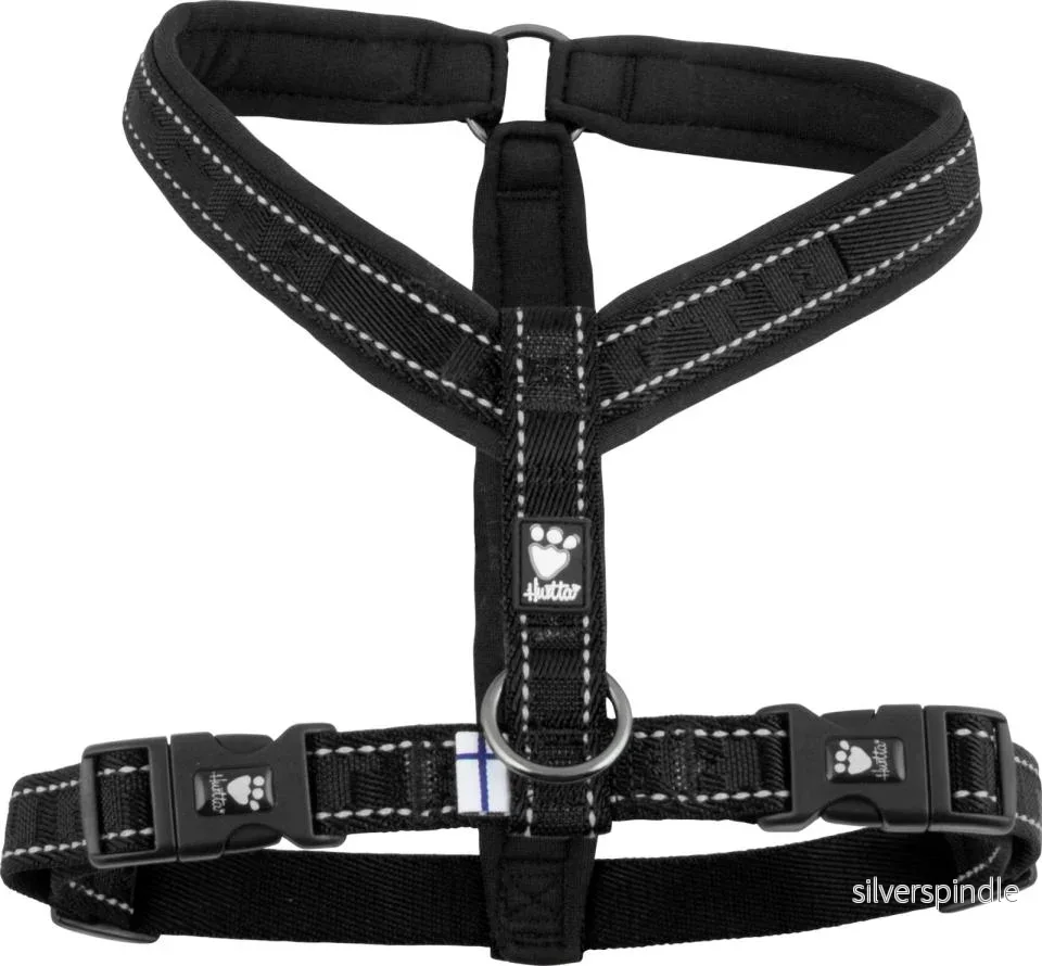 Hurtta Casual Y-hundsele 2XL: 100 cm Raven