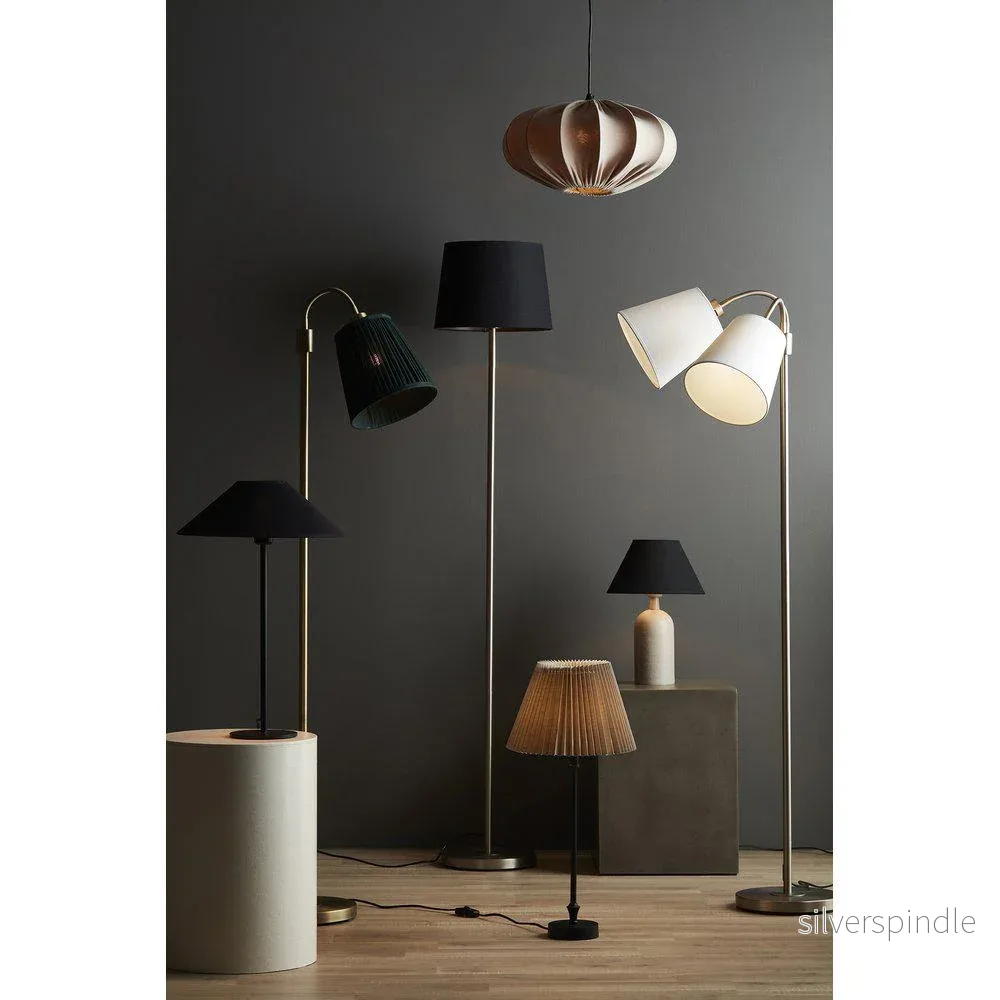 Base lampfot matt svart 45cm - Bild 2
