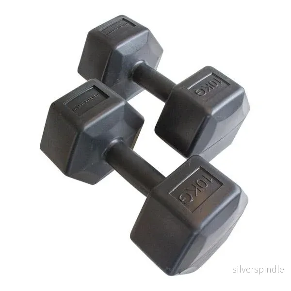 Hantel i plast (prisvärd) 10kg - Bild 3