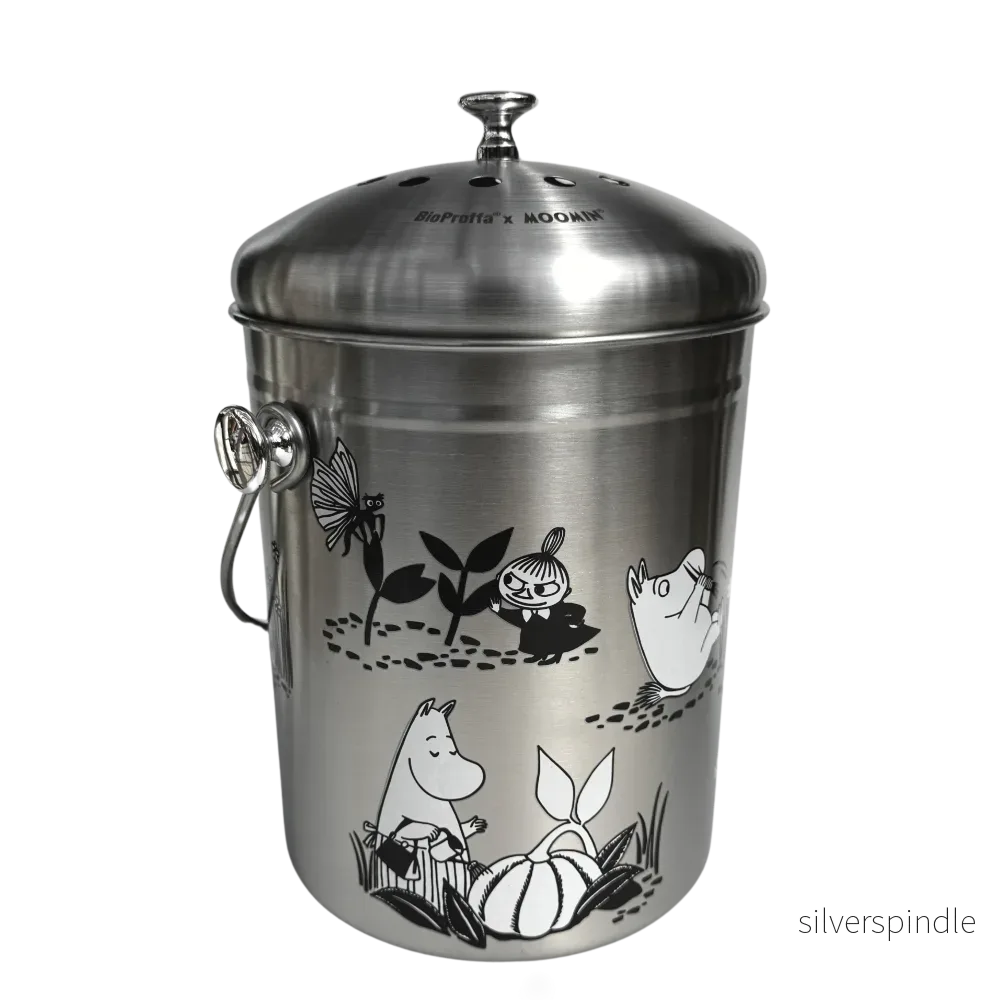 BioProffa X Moomin WASTE2LIFE ”Garden Life”+ sisä-ämpäri, 5L