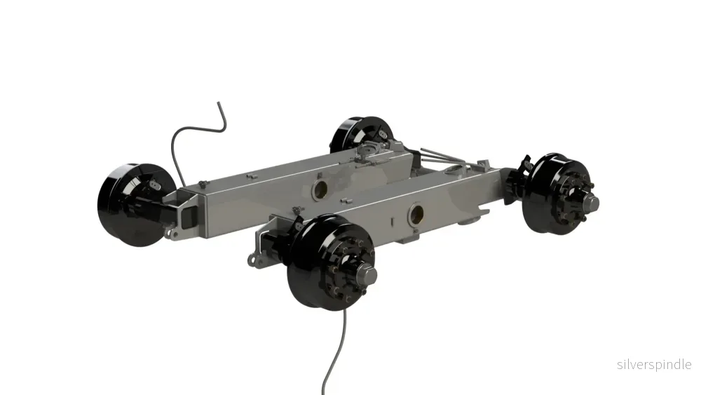 MetaX styrboggi 1810 hydbroms Elektrisk låsning vid backning