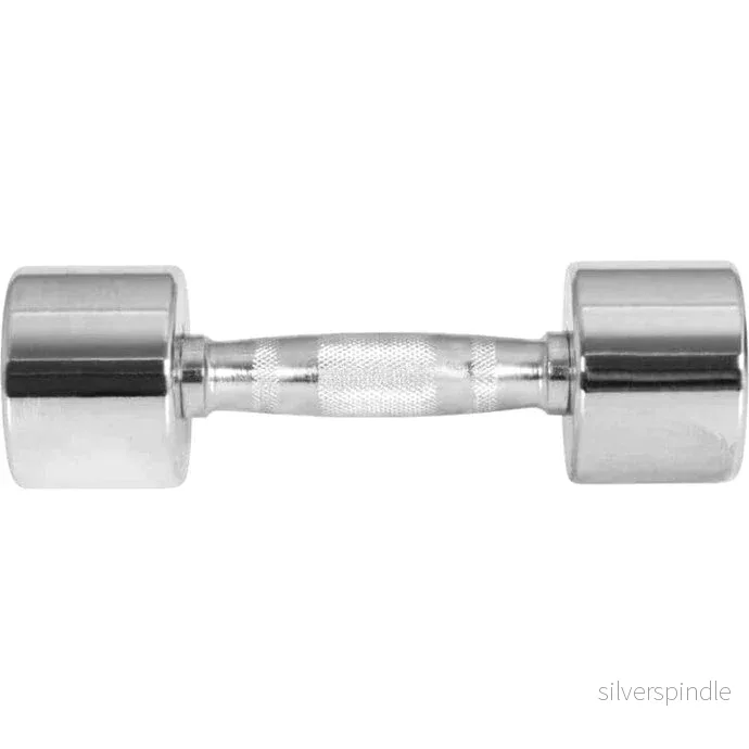Hantel i krom 8 kg