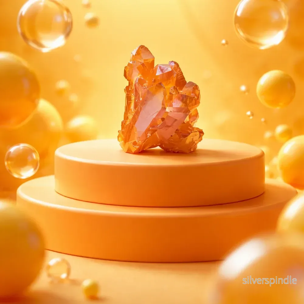 Tangerine Aura Kvarts