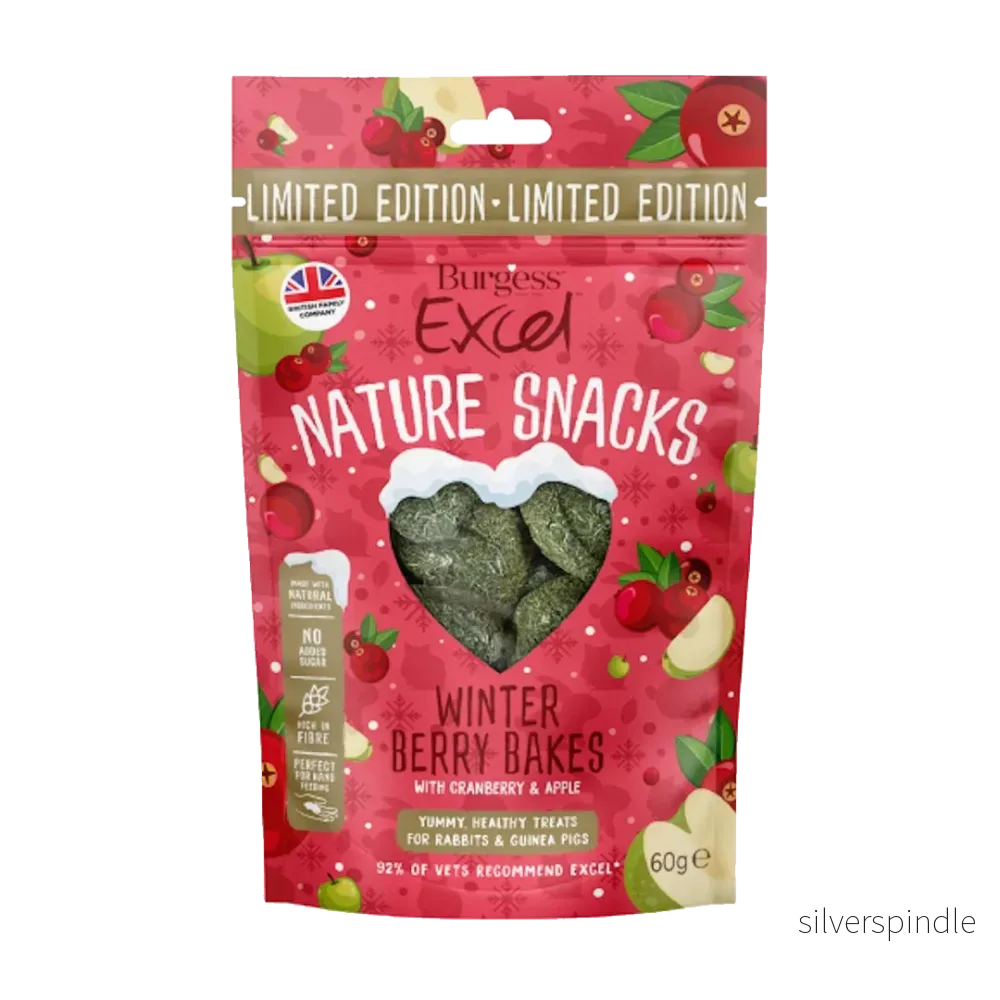 Burgess Excel Winter Berry Bakes 60g Burgess Excel Winter Berry Bakes 60g