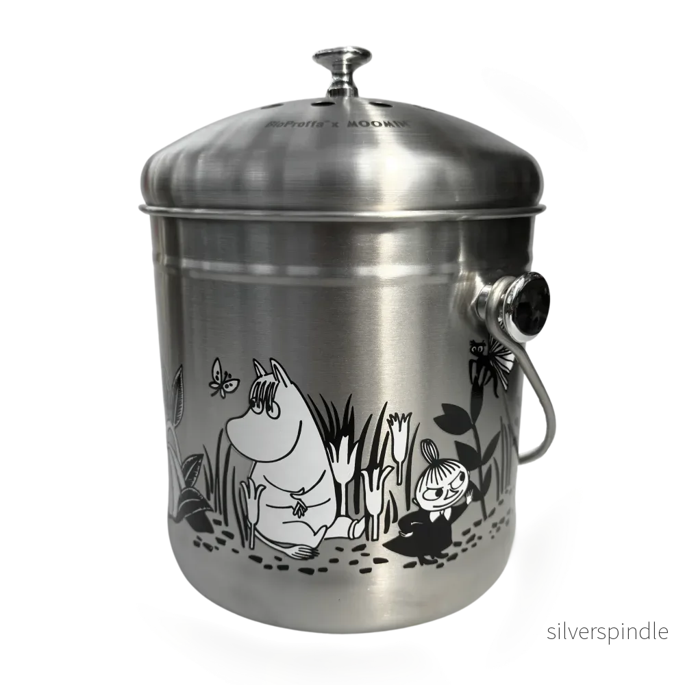 BioProffa X Moomin WASTE2LIFE ”Garden Life”+ sisä-ämpäri, 4L