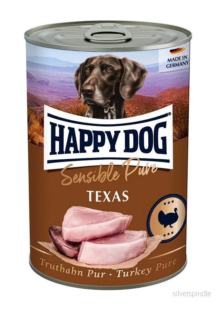 HappyDog konserv, Texas, 100% kalkon 400 g HappyDog konserv, Texas, 100% kalkon 400 g