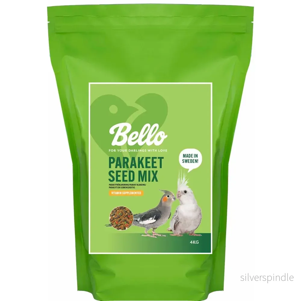 Bello Parakeet Seed Mix 4kg Bello Parakeet Seed Mix 4kg