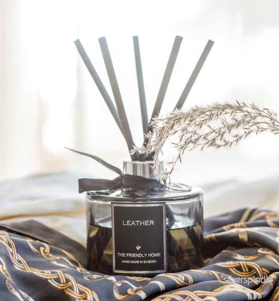 Leather, Scented Reed Diffusers, 200 ml Leather, Scented Reed Diffusers, 200 ml