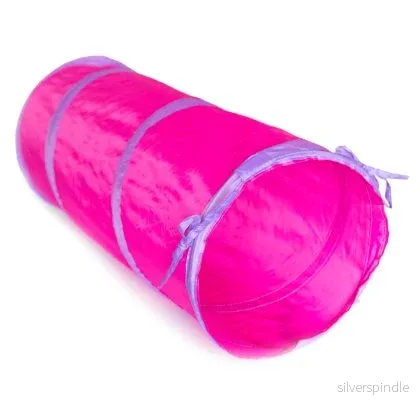 Kattleksak Tunnel Rosa 60cm Kattleksak Tunnel Rosa 60cm