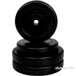 25 mm viktskiva i plast – 10 kg - Bild 3
