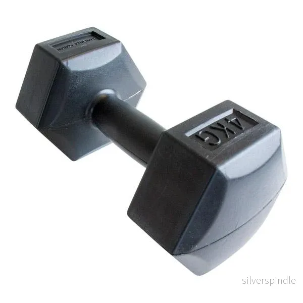Hantel i plast (prisvärd) 4 kg