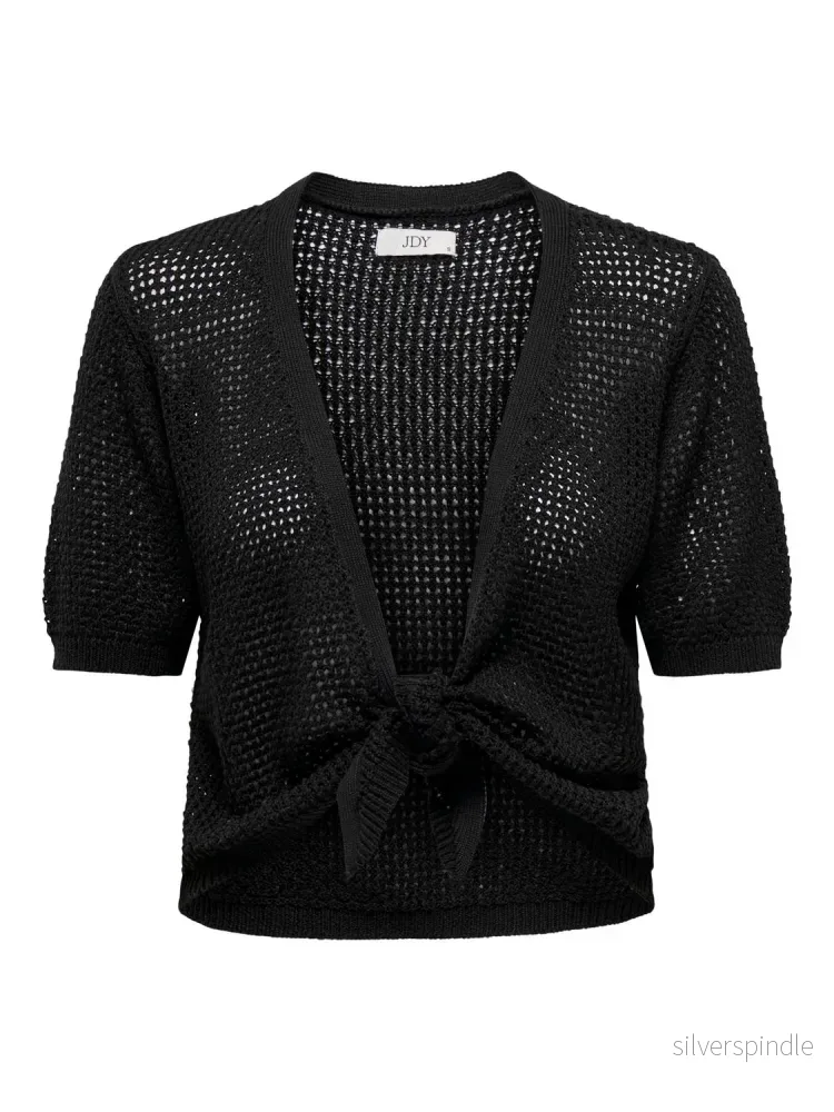 MEHEDI 2/4 SHORT TIE CARDIGAN - Bild 2