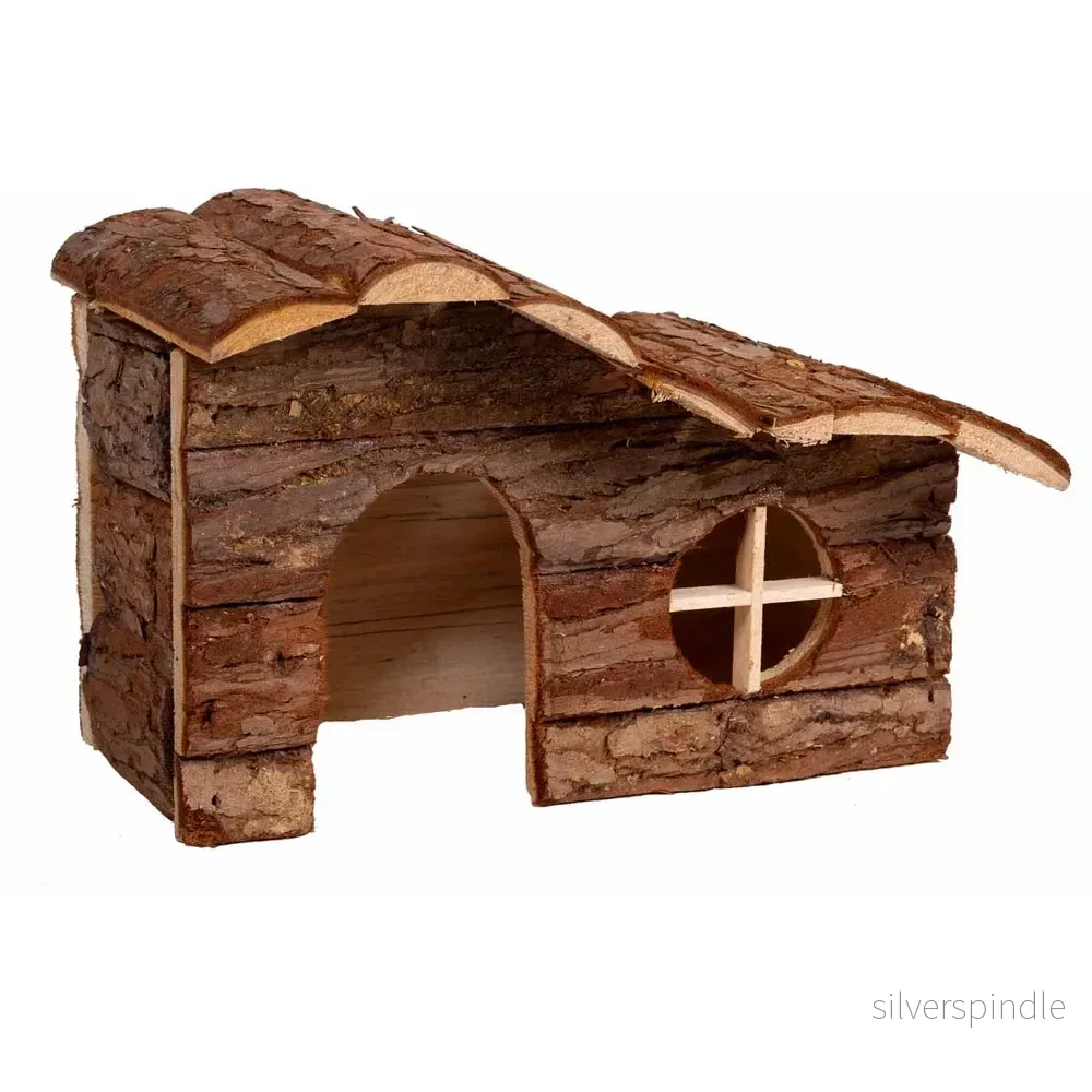 Ozami Natural Wooden House 26x16x16cm