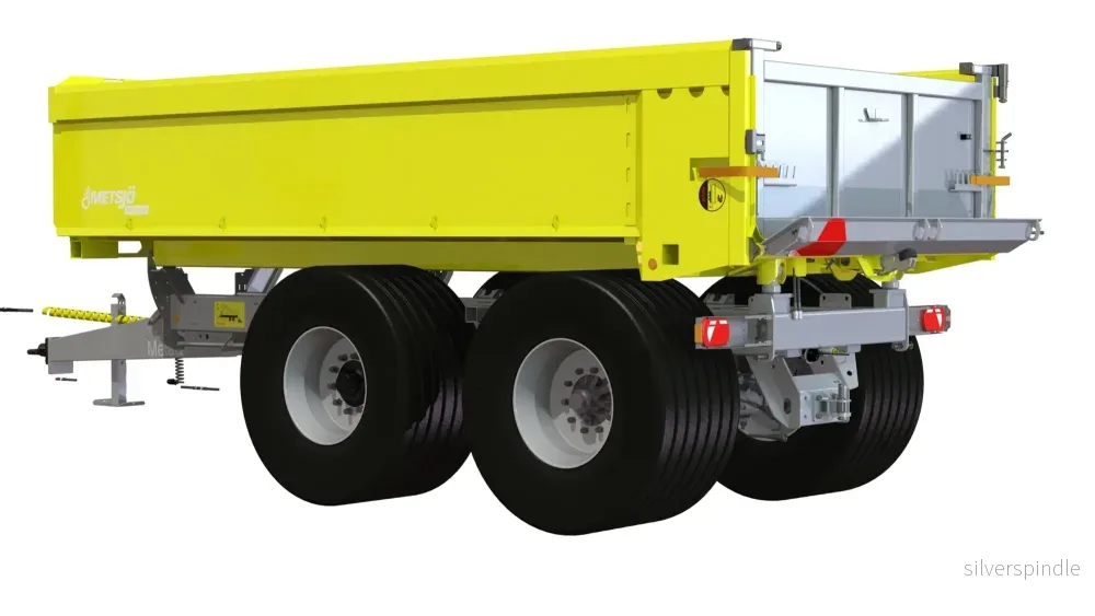 MQ60 Schakt dumper L5550 H1000 B2550 13,5kbm 650/55x26,5 CT - Bild 3