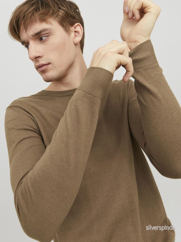 EMIL KNIT CREW NECK - KNITTED MEN'S SWEATER - Bild 2