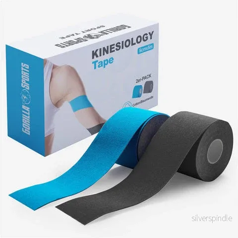 Kinesiologitejp (set med två rullar) - Bild 2