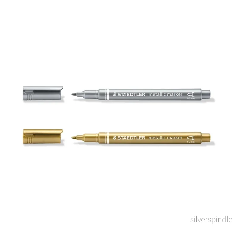 Staedtler Metallpennor 2 -pack Guld och silver - Bild 2