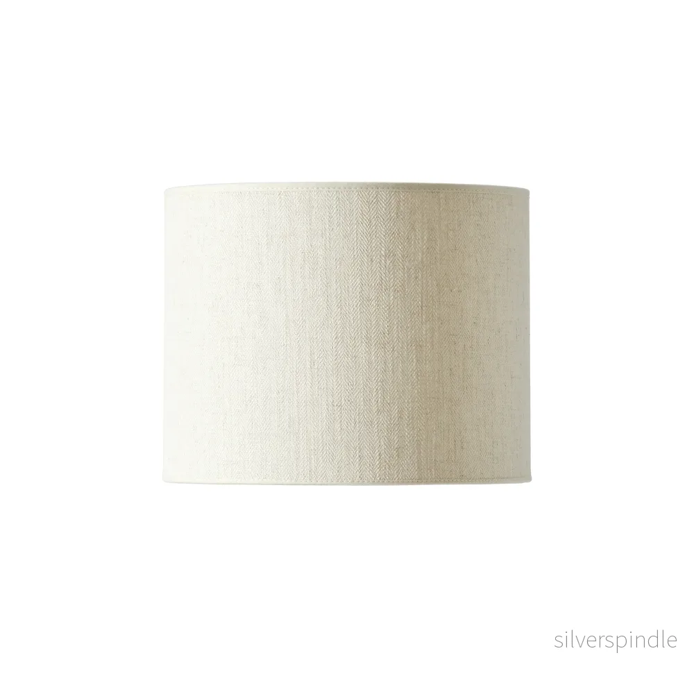 Lampshade Qvist Modern Round, 101 Off-White, 30cm