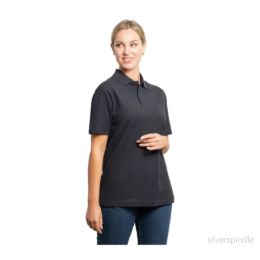 Austral kortärmad unisex pikétröja - Bild 3